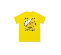 Spotty Bear T-Shirt 2025 - Pudsey Inspired Cartoon Bear Design - Children Support in Need Tee for Men, Women & Kids - Charity Spotty Day Unisex Top Yellow