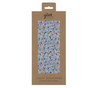 Spotty Blue Glick 4 Sheets Tissue Wrapping Paper 50 x 75 cm