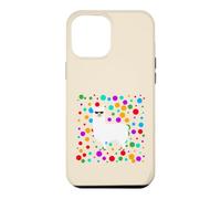 Spotty Cool Llama Sunglasses Colorful Polka Dots Case for iPhone 12 Pro Max