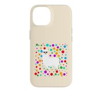Spotty Cool Llama Sunglasses Colorful Polka Dots Case for iPhone 14