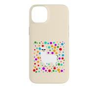Spotty Cool Llama Sunglasses Colorful Polka Dots Case for iPhone 14 Plus