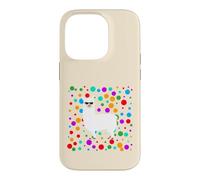 Spotty Cool Llama Sunglasses Colorful Polka Dots Case for iPhone 14 Pro