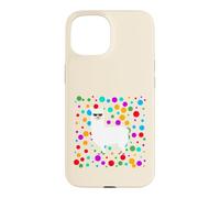 Spotty Cool Llama Sunglasses Colorful Polka Dots Case for iPhone 15