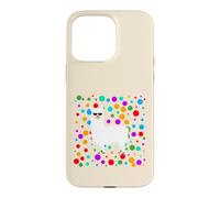 Spotty Cool Llama Sunglasses Colorful Polka Dots Case for iPhone 15 Pro Max