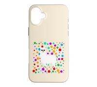 Spotty Cool Llama Sunglasses Colorful Polka Dots Case for iPhone 16 Plus