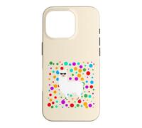 Spotty Cool Llama Sunglasses Colorful Polka Dots Case for iPhone 16 Pro