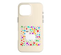 Spotty Cool Llama Sunglasses Colorful Polka Dots Case for iPhone 16 Pro Max