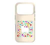 Spotty Cool Llama Sunglasses Colorful Polka Dots Case for iPhone 17 Pro