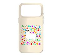 Spotty Cool Llama Sunglasses Colorful Polka Dots Case for iPhone 17 Pro Max