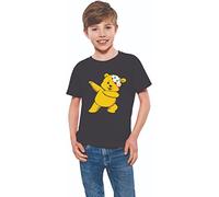 Spotty Dabbing Bear T-Shirt 2024 - Pudsey Inspired Bear Design for Children Support in Need, Tee for Men, Women & Kids Black