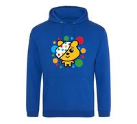 Spotty Day Pudsey Face Hoodie, Multicolor Boys Girls Children Need Bear Pudsey Day 2024 Unisex Kids Adults Sweatshirt Hoodie(3XL, Royal)