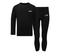 Spotty Otter Cosy Cub Baselayer Set in Black | Size: 5-6 Years Spotty Otter Black 5-6 Years