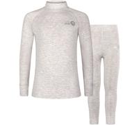Spotty Otter Cosy Cub Kids Baselayer Set Grey Marl -