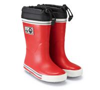Spotty Otter Forest Leader Fleece Lined Wellies in Red | Size: 3 Spotty Otter Red 3