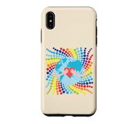 Spotty Planet Earth Hands Holding Heart Global Unity Case for iPhone XS Max