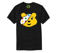 Spotty T-Shirt Bear Kids School Charity Tee - Soft Cotton Fabric - Support Awareness for a Great Cause - Men Women Kids - Black