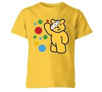 Spotty T Shirt Bear Kids T-Shirt Spotty Day Girls Unisex School Charity Top | Soft Cotton Fabric | Support Awareness for a Great Cause Tee Daisy 9-11 Years