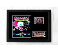 SpottyDog Framed Film Cell Display - Killer Klowns from Outer Space - Movie Production Cell - Limited Edition - 7x5 Inches - Living Room Art