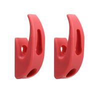 SPOUPKFKCK 1/2/3/4/5pcs Electric Scooter Front Hook Hanger Helme Fit For Xiaomi For Mijia M365 Pro Bags Grip Handle Parts Accessories(2pcs Red)