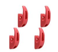 SPOUPKFKCK 1/2/3/4/5pcs Electric Scooter Front Hook Hanger Helme Fit For Xiaomi For Mijia M365 Pro Bags Grip Handle Parts Accessories(4pcs Red)