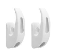 SPOUPKFKCK 1/2/3/4/5pcs Electric Scooter Front Hook Hanger Helme Fit For Xiaomi For Mijia M365 Pro Bags Grip Handle Parts Accessories(2pcs White)