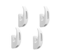 SPOUPKFKCK 1/2/3/4/5pcs Electric Scooter Front Hook Hanger Helme Fit For Xiaomi For Mijia M365 Pro Bags Grip Handle Parts Accessories(4pcs White)