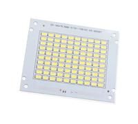 SPOUPKFKCK 2pcs LED 5730 Chip 50W DC30-32V Epistar PCB 1450mA 6000lm COB Diode Beads Fit For Floodlights Spotlights Outdoor Lighting DIY(White 6000K)