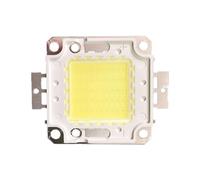 SPOUPKFKCK 2pcs LED Chip 10W 9-12V 20W 30W 50W 100W 30V-32V Integrated Beads Fit For Floodlight Spotlight Searchlight Warm White/White(50W 30-36V,Cold White)