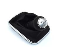 SPOUPKFKCK 5/6 Speed 23mm Gear Shift Knob Lever Shifter Gaiter Boot Fit for Volkswagen Golf 4 IV MK4 GTI R32 Bora Jetta 1999-2004(5 Speed-01)