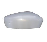 SPOUPKFKCK Accessories For Car Fit For Mazda 2 For Demio 2017-2023 Rearview Mirror Cover Shell Lid Case(R Pearl White 25D)