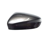 SPOUPKFKCK Accessories For Car Fit For Mazda CX-3 Rearview Mirror Cover Lid Case Shell(L brown)