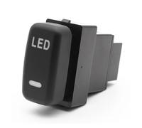 SPOUPKFKCK Car Red LED Fog Light Rearview Mirror Heated Switch Push Button Fit For Mitsubishi Outlander Pajero Lancer L200 Triton 2006-2013(LED)