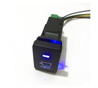 SPOUPKFKCK Front Fog Light Push Switch Blue LED DRL Power Camera View Control Button Fit For Prado Camry Corolla Highlander PRIUS Yaris RAV4(Camera view button)