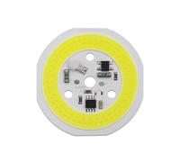 SPOUPKFKCK LED COB Chip 220V Driverless High Brightness 9W 12W 15W Warm Cold Natural White Module Fit For Floodlights Round Bulb Lamp Chips(Cold White 6000K,15W)