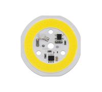 SPOUPKFKCK LED COB Chip 220V Driverless High Brightness 9W 12W 15W Warm Cold Natural White Module Fit For Floodlights Round Bulb Lamp Chips(Natural White 4000K,12W)