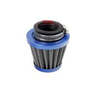 SPOUPKFKCK Motorcycle Air Filter 35mm 38mm 42mm 48mmUniversal Fit For 50cc 110cc 125cc 140cc ATV Scooter Pit Bike(Blue 45mm)