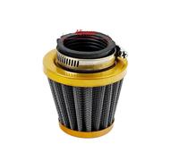 SPOUPKFKCK Motorcycle Air Filter 35mm 38mm 42mm 48mmUniversal Fit For 50cc 110cc 125cc 140cc ATV Scooter Pit Bike(Yellow 45mm)