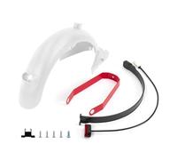 SPOUPKFKCK Rear Taillight Bracket Kit Fit For Segway For Ninebot Max G30 Electric Scooter Mudguard Support Lights Mount Essential(Bianco)