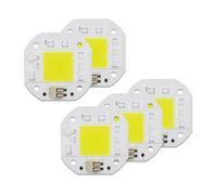 SPOUPKFKCK Solderless 50W LED Chip 20W 30W AC 220V COB Lamp Bead UV 395nm For Matrix DIY Lampada Outdoor DOB Light Floodlight(6000K,220V 50W)