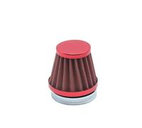 SPOUPKFKCK Universal 35mm 38mm 42mm 45mm 58mm Mushroom Head Motorcycle Carburetor Air Filter Cleaner Intake Pipe Modified Scooter(Red 38mm)