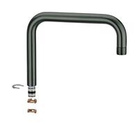 Spout And Spout Connection Grohe for Sink Brushed Hard Graphite 13096AL0