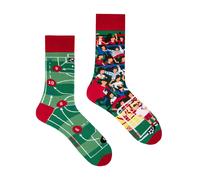 SPOX SOX 1 Pack Unisex Mismatched Novelty Odd Socks - Football - Football - 11-13 UK