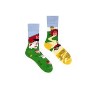 SPOX SOX Women's 1 Pack Mismatched Novelty Odd Socks - Farm | Size: 7-10 SPOX SOX Multicolor 7-10
