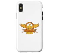SPQR Ancient Roman Eagle Standard Legionary Eagle Aquila Case for iPhone X/XS