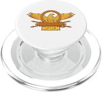 SPQR Ancient Roman Eagle Standard Legionary Eagle Aquila PopSockets PopGrip for MagSafe