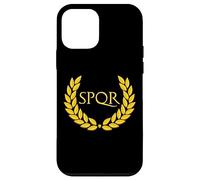 SPQR Black Roman Empire Phone Case for iPhone 12 mini