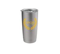 SPQR Classical Rome - Ancient Roman Republic History Stainless Steel Insulated Tumbler