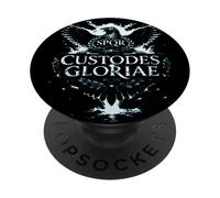 SPQR Custodes Gloriae Roman Eagle Roma Design PopSockets Adhesive PopGrip