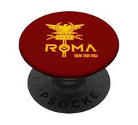 SPQR Eagle Roman Empire Ancient Rome Veni Vidi Vici PopSockets Adhesive PopGrip