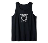 SPQR Eagle Standard Emblem of the Roman Empire Tank Top